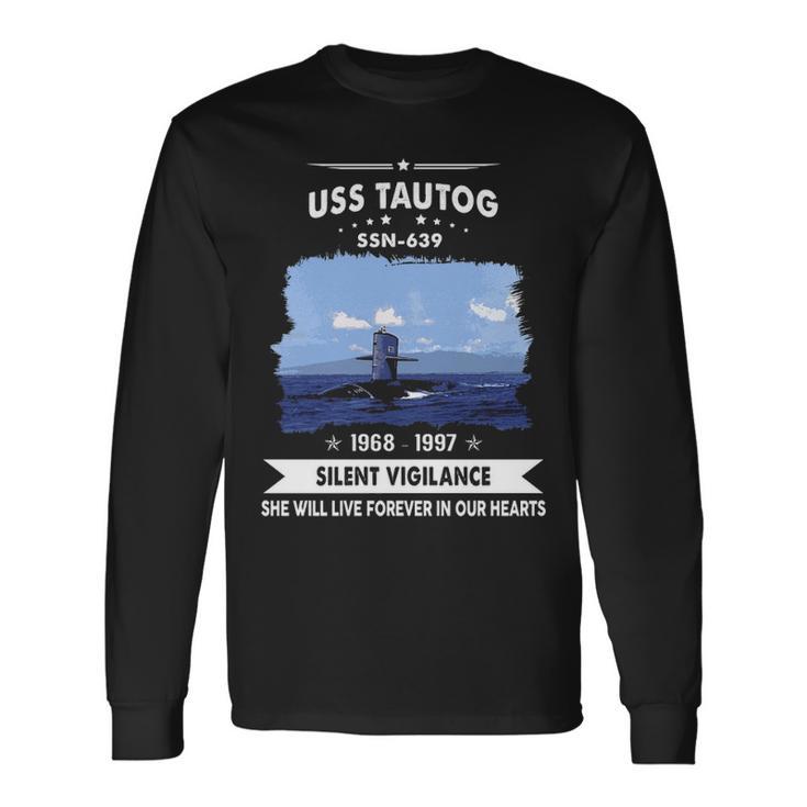 Uss Tautog Ssn Long Sleeve T-Shirt