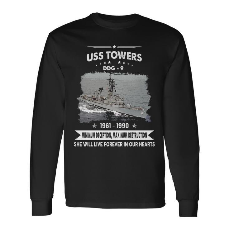 Uss Towers Ddg V2 Long Sleeve T-Shirt