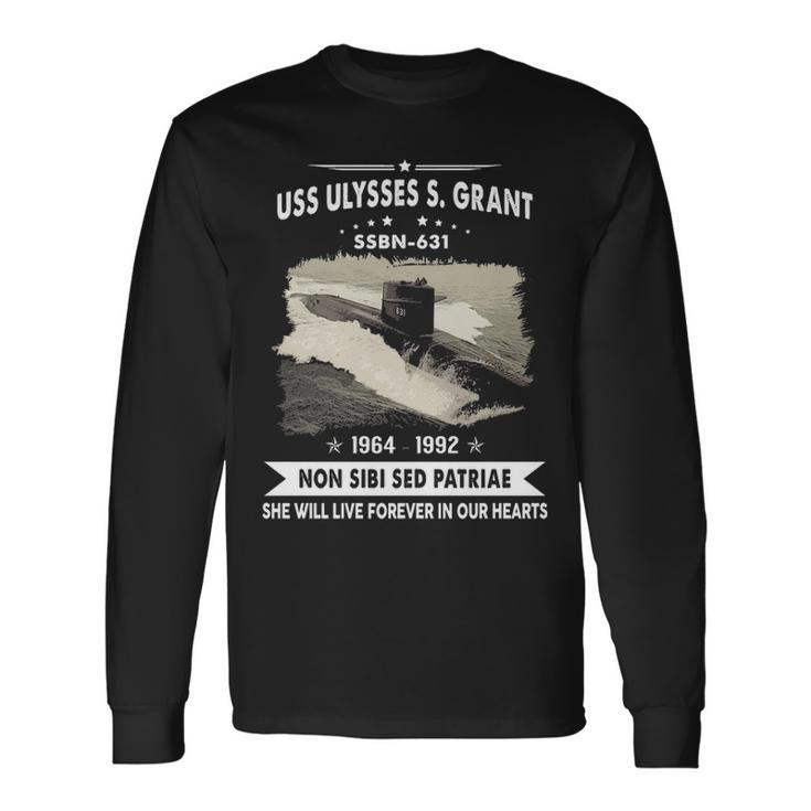 Uss Ulysses S Grant Ssbn Long Sleeve T-Shirt