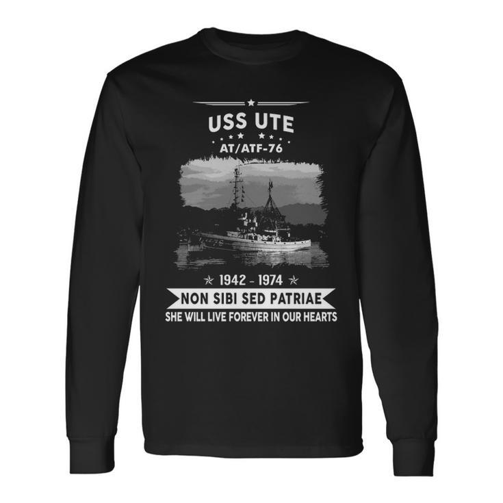 Uss Ute Af 76 Atf Long Sleeve T-Shirt