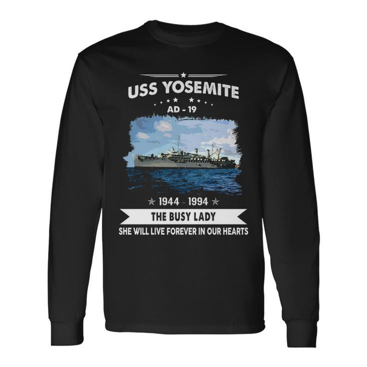 Uss Yosemite Ad Long Sleeve T-Shirt