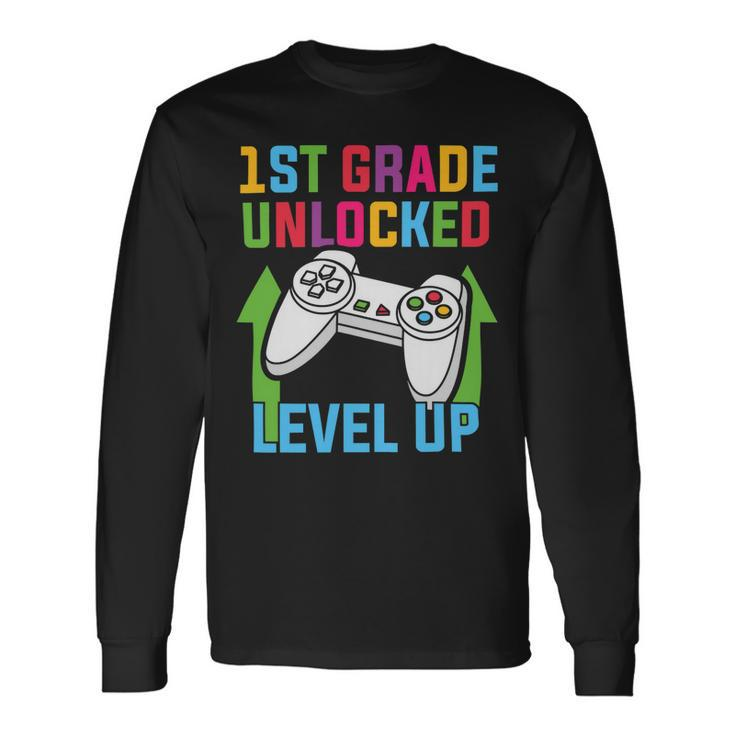 Video Gamer Graduation Student Teacher Last Day School Long Sleeve T-Shirt