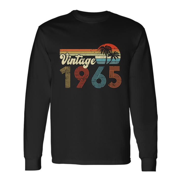 Vintage 1965 Made In 1965 57Th Birthday 57 Year Old Long Sleeve T-Shirt