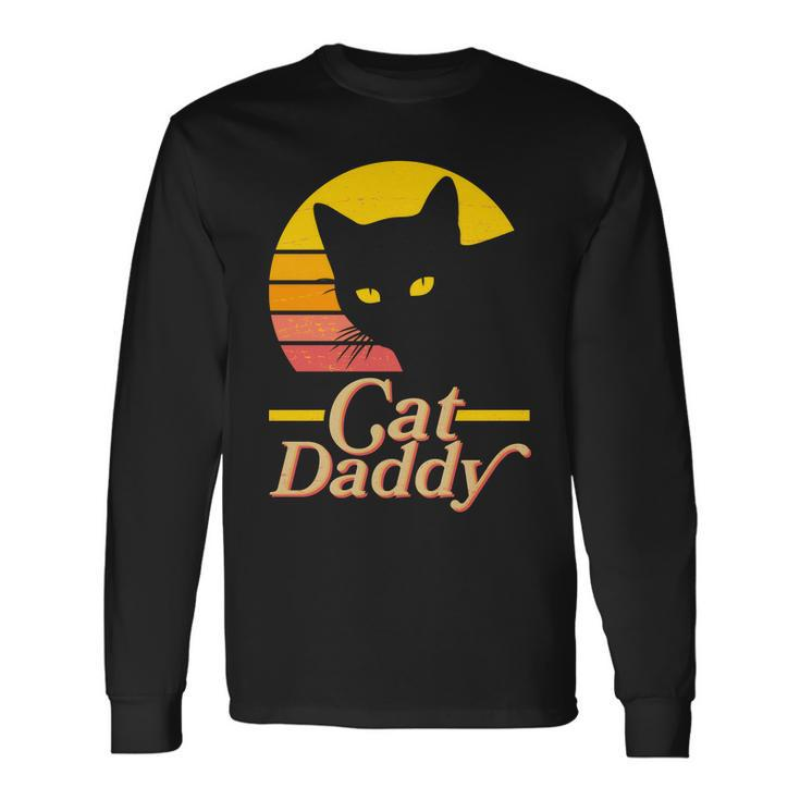 Vintage Cat Daddy Tshirt Long Sleeve T-Shirt