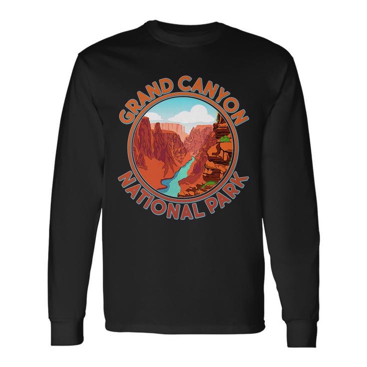 Vintage Grand Canyon National Park Tshirt Long Sleeve T-Shirt