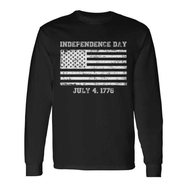 Vintage Independence Day Long Sleeve T-Shirt