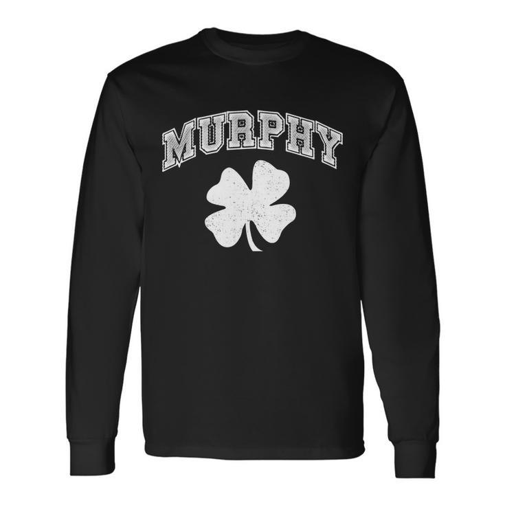 Vintage Irish Murphy Tshirt Long Sleeve T-Shirt