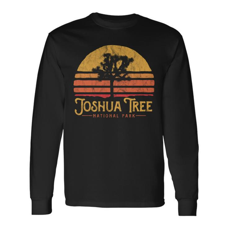Vintage Joshua Tree National Park Retro V3 Long Sleeve T-Shirt
