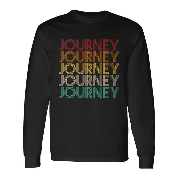 Vintage Retro Journey Long Sleeve T-Shirt Gifts ideas