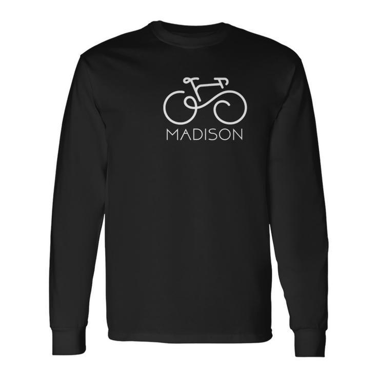 Vintage Tee Bike Madison Long Sleeve T-Shirt Gifts ideas