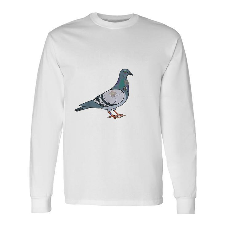 Birds Are Not Real Diagram Long Sleeve T-Shirt