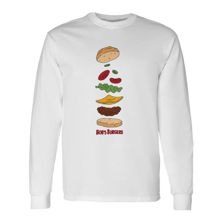 Bob&8217S Burgers Elements Of A Burger Long Sleeve T-Shirt T-Shirt