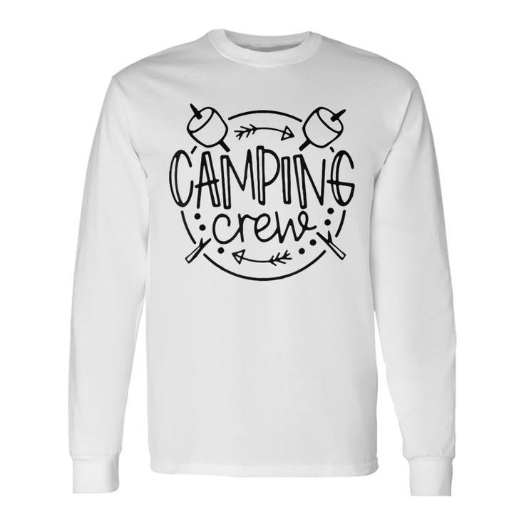 Camping Crew Rv Camper Outdoors Vacation Adventures Men Women Long Sleeve T-Shirt T-shirt Graphic Print