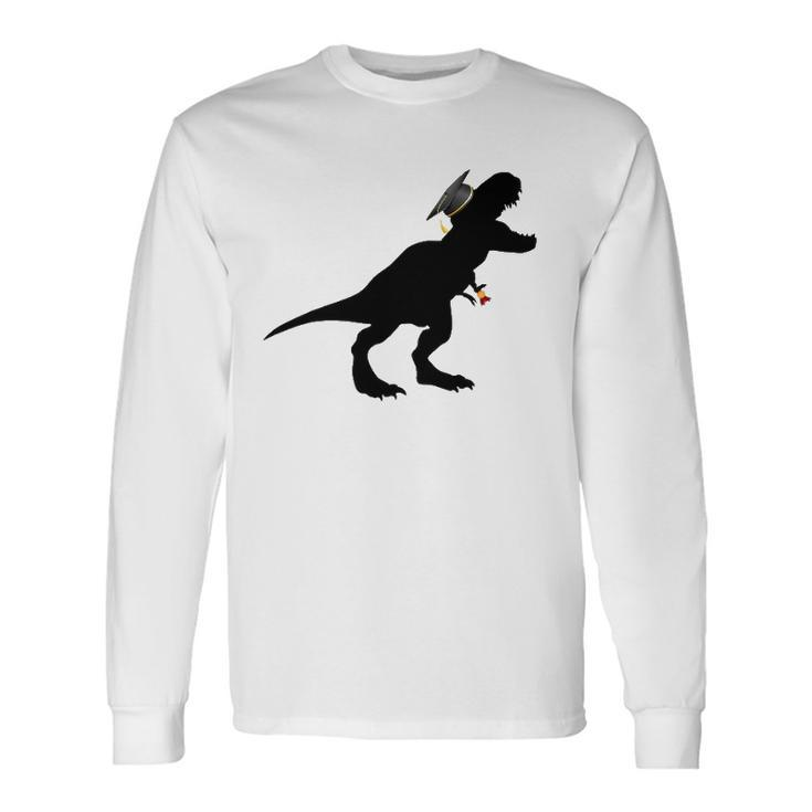 Graduate Saurus Graduated Dinosaur School Long Sleeve T-Shirt T-Shirt