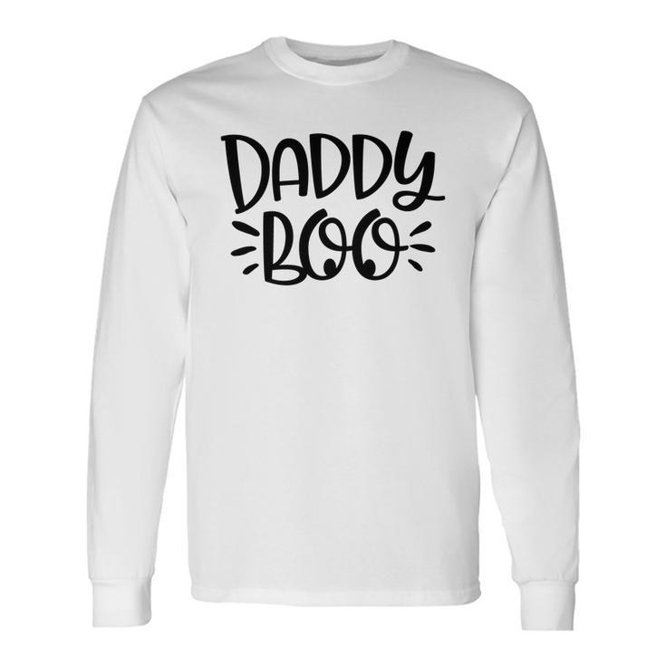 Halloween Daddy Boo Crew Long Sleeve T-Shirt