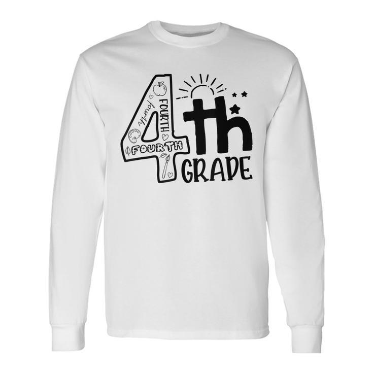 Hello 4Th Grade Teacher Boys And Team Fourth Grade Girls V2 Long Sleeve T-Shirt