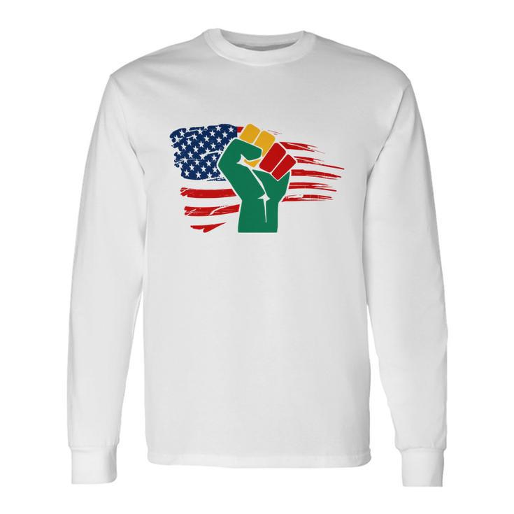 Juneteenth Black History Tshirt Long Sleeve T-Shirt