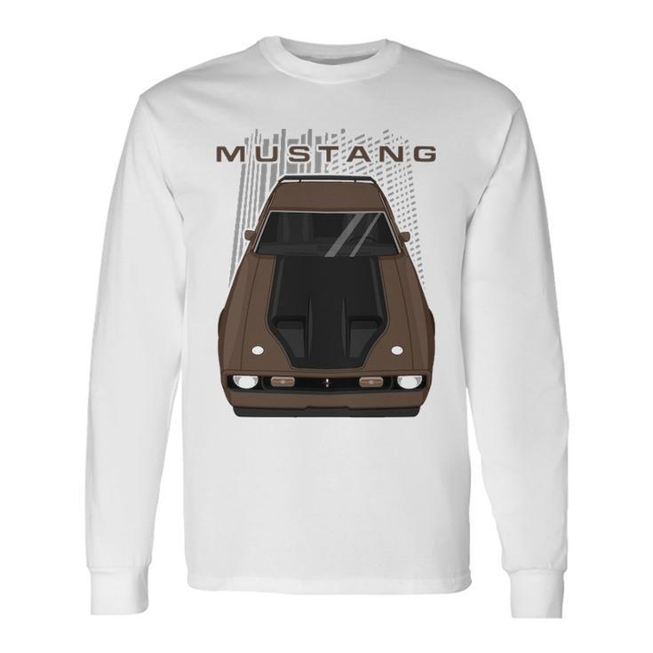 Licensed Ford Mustang Mach 1 50th Anniversary Long Sleeve T-Shirt - Official Vintage Mustang Apparel