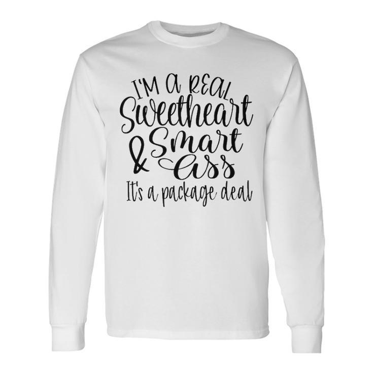 Im A Real Sweetheart Long Sleeve T-Shirt Gifts ideas
