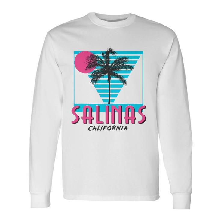 Salinas California Retro Ca Cool Long Sleeve T-Shirt
