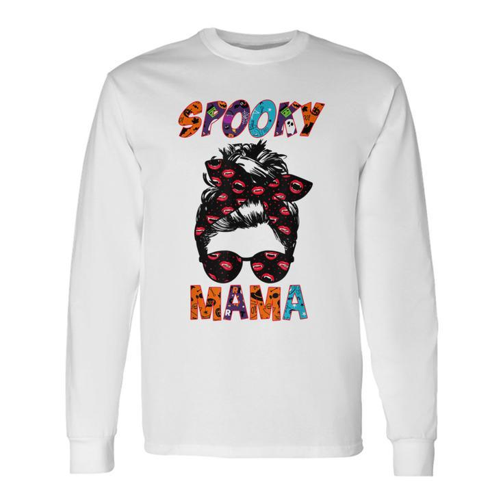 Spooky Mama Halloween Mom Long Sleeve T-Shirt