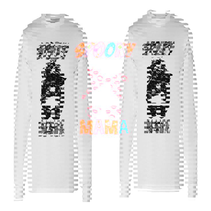 Spooky Mama Halloween Mom Long Sleeve T-Shirt
