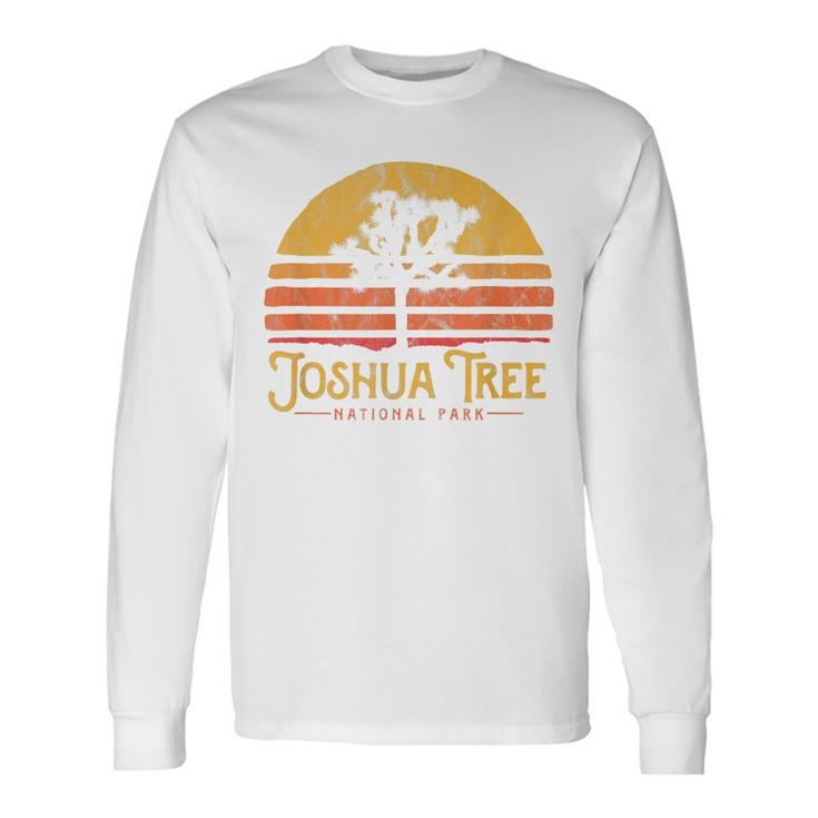 Vintage Joshua Tree National Park Retro V2 Long Sleeve T-Shirt