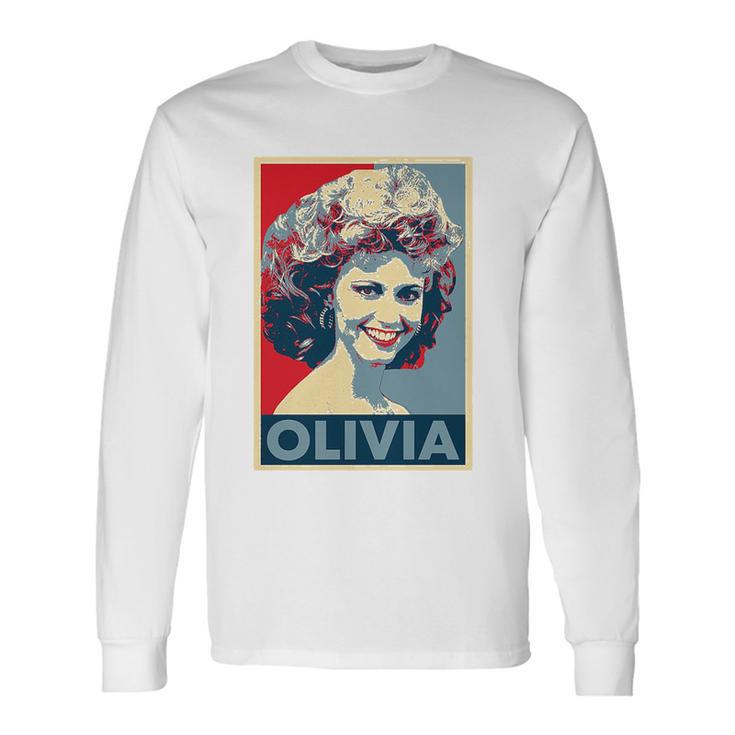Vintage In Memory Of Olivia Newton John Long Sleeve T-Shirt