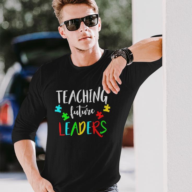 Autism Teacher Design Gift For Special Education Unisex Long Sleeve