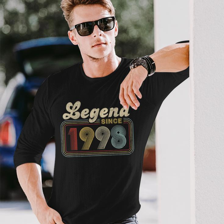 24 Years Old 24Th Birthday Decoration Legend Since 1998 Long Sleeve T-Shirt Gifts for Him