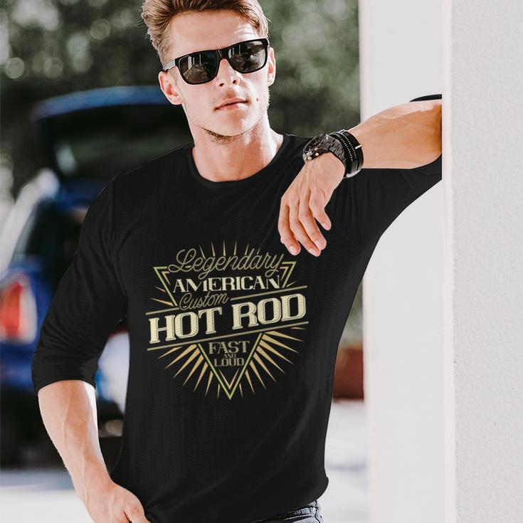 American Hot Rod V2 Long Sleeve T-Shirt Gifts for Him