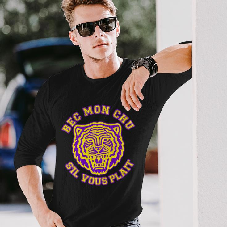 Bec Mon Chu Sil Vous Plait Tiger Tshirt Long Sleeve T-Shirt Gifts for Him