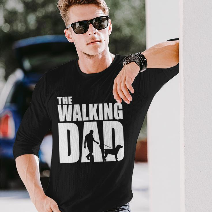 Best For Fathers Day 2022 The Walking Dad Long Sleeve T-Shirt T-Shirt Gifts for Him