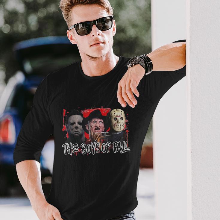 The Boys Of Fall Horror Movies Novelty Graphic Long Sleeve T-Shirt Gifts for Him