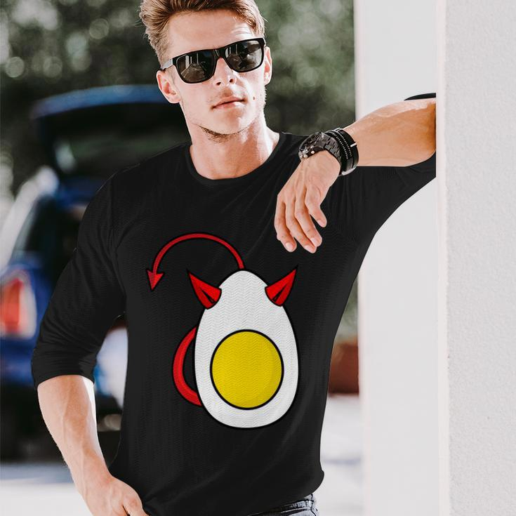 Deviled Egg Halloween Costume Long Sleeve T-Shirt Gifts for Him