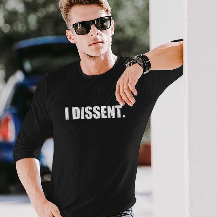 I Dissent Collar Rbg We Wont Go Back Long Sleeve T-Shirt Gifts for Him