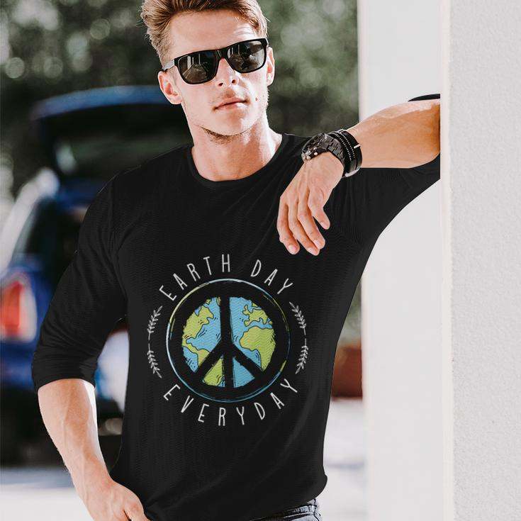 Earth Day Everyday Earth Day V2 Long Sleeve T-Shirt Gifts for Him