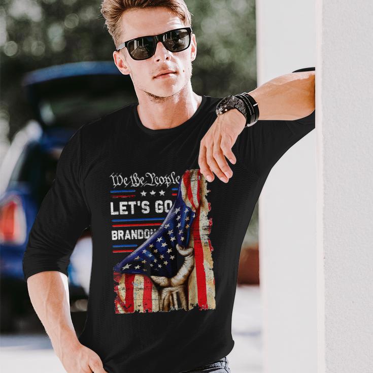 Lets Go Branson Brandon Conservative Anti Liberal Long Sleeve T-Shirt Gifts for Him