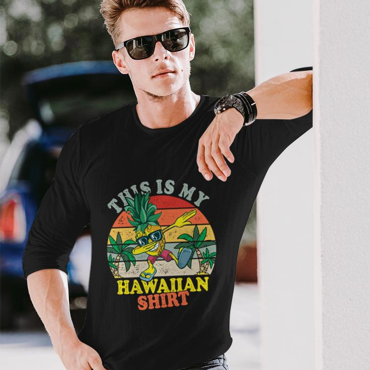 This Is My Hawaiian Long Sleeve T-Shirt Gifts for Him