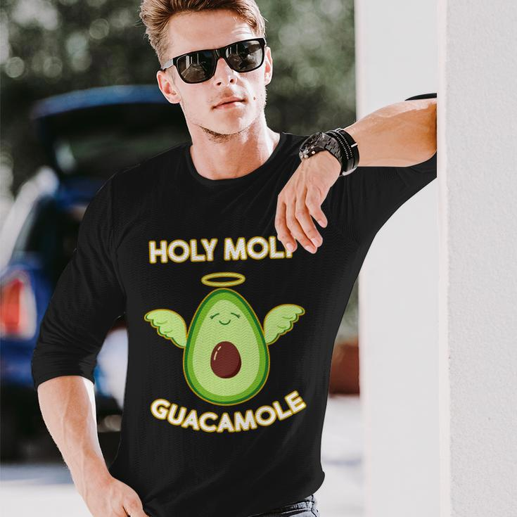 Holy Moly Guacamole Long Sleeve T-Shirt Gifts for Him