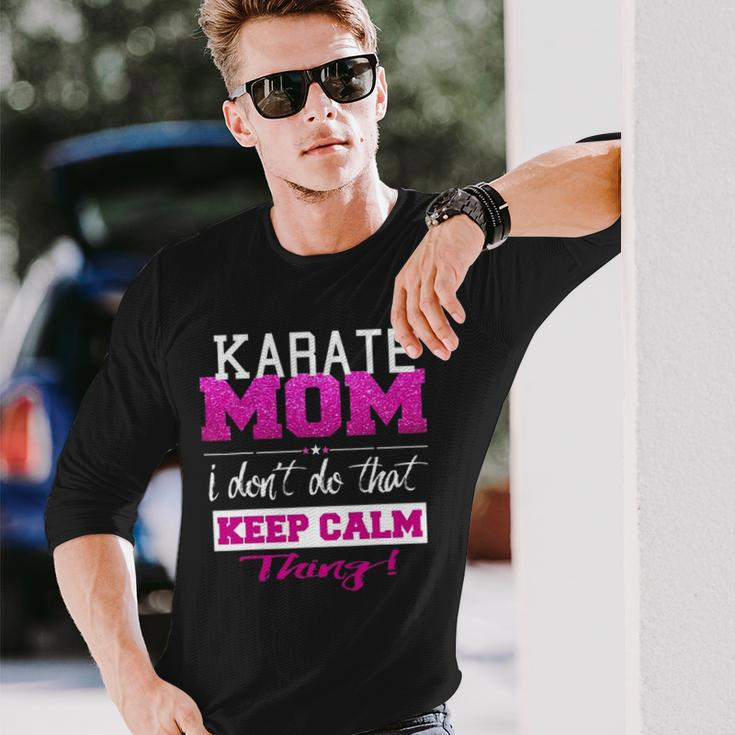 Karate Mom Best Mother Long Sleeve T-Shirt T-Shirt Gifts for Him