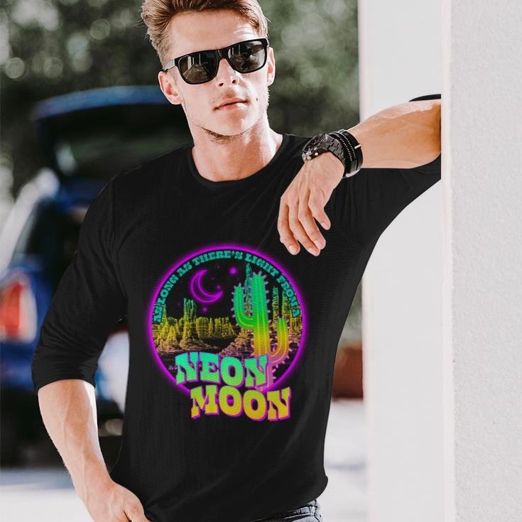 As Long As Theres Light From A Neon Moon Tshirt Long Sleeve T-Shirt Gifts for Him