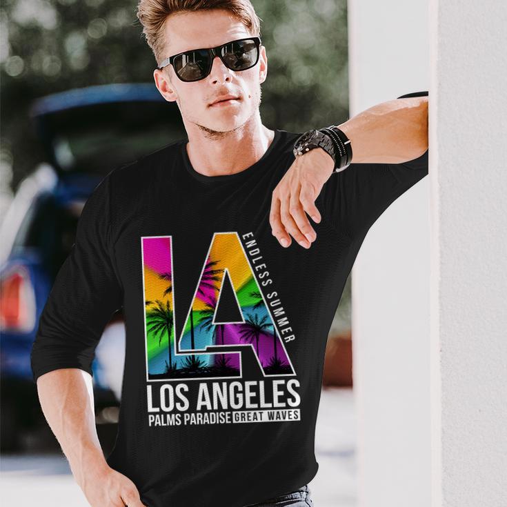 Los Angeles Endless Summer Long Sleeve T-Shirt Gifts for Him