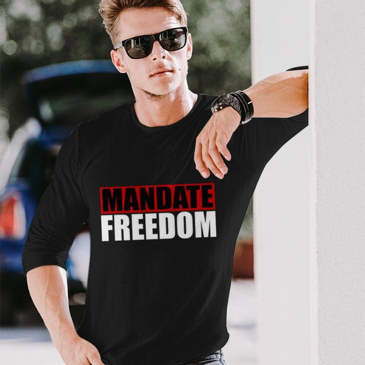 Mandate Freedom V2 Long Sleeve T-Shirt Gifts for Him