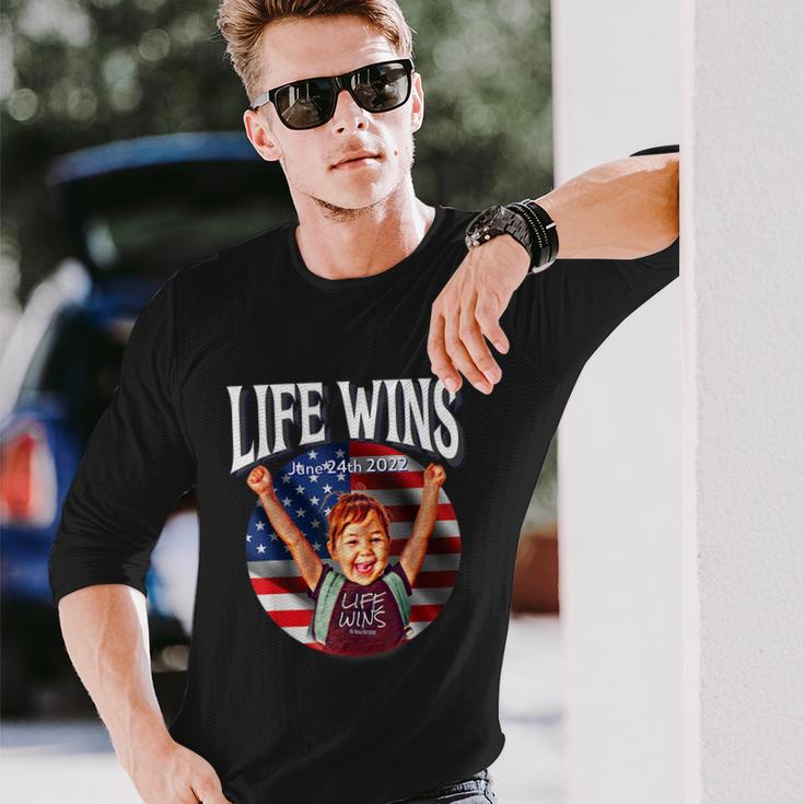 Pro Life Movement Right To Life Pro Life Advocate Victory V2 Long Sleeve T-Shirt Gifts for Him