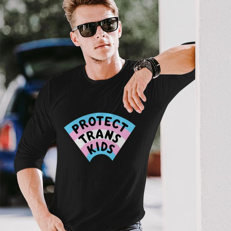 Protect Trans V2 Long Sleeve T-Shirt Gifts for Him