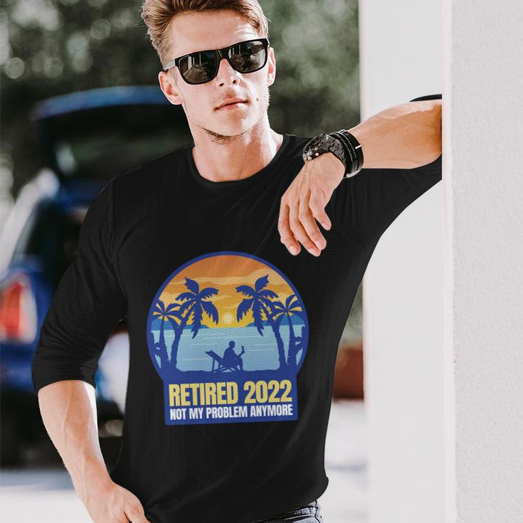 Retired 2022 Tshirt V2 Long Sleeve T-Shirt Gifts for Him