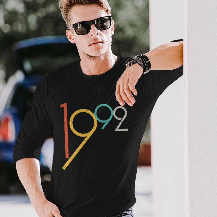 Retro Vintage 1992 30Th Birthday Long Sleeve T-Shirt Gifts for Him
