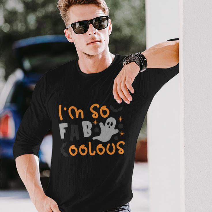 Im So Fab Coolous Halloween Quote Long Sleeve T-Shirt Gifts for Him