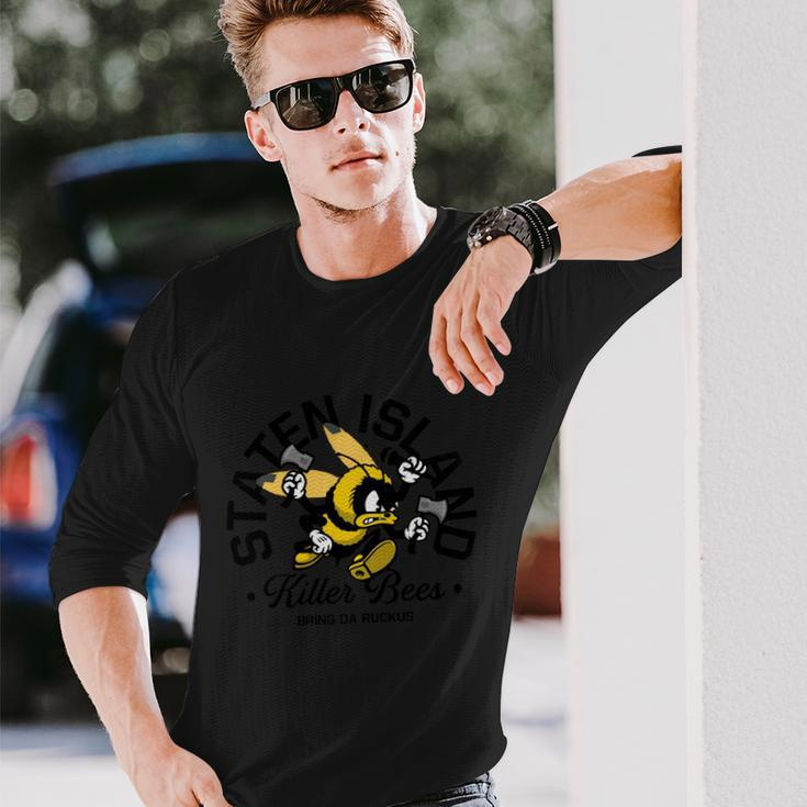 Staten Island Killer Bees Long Sleeve T-Shirt Gifts for Him